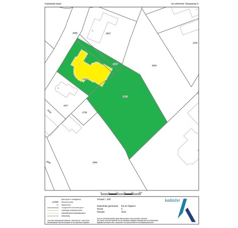 Floorplan - Stoepstraat 5, 4184 CG Opijnen
